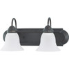 Satco Ballerina 18 In. 2-Light Incandescent Bath Vanity Fixture