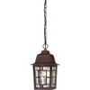 Satco Nuvo Banyan 6.13 X 10.75 In. 1-Light Outdoor Lantern (Rustic Bronze)