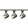 Satco Nuvo Brushed Nickel 12w Led 36 Degree Pinch Back Track Lighting Kit