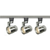 Satco Nuvo Brushed Nickel 12w Led 36 Degree Round Track Lighting Kit, Angle Arm