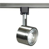 Satco Nuvo Brushed Nickel One-Light Led 12w Round Track Head, 24 Deg. Beam