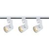 Satco Nuvo White 3000k 12 W Led 36 Degree Round Track Lighting Kit, Angle Arm