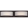 Satco Mercer 20.5 In. 2-Light Led Wall Sconce (Georgetown Bronze)
