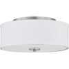 Progress Lighting Inspire LED Indoor Flush, 13", Brushed Nickel