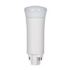 SATCO LED Pl, G24Q Base, Type A, Vertical, 3000k, 9 Watt, Package Of 10