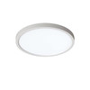 Seasons Edge 8-Inch Round 15w Dimmable Integrated LED Flush Mount Light With 5 CCT Selectable In Brushed Nickel