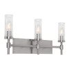 Afx Huntington 24" Three-Light Medium Base Vanity, Satin Nickel