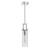 Afx Houston 4" One-Light Medium Base Pendant, Satin Nickel