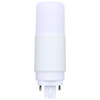 SATCO 7 Watt PL Led, G24d, Type A/B Dual Ballast, 3000k, Frost Finish, Case Of 6