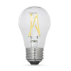 FEIT Electric A15 8 Watt Filament LED Bulb, E26, 3000k, Clear, Package Of 12