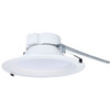 SATCO 10" LED Commercial Downlight, Adjustable CCT / Watt, Dual Dimming, White
