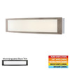 ETI Woodbury 24" 1-Light LED Vanity Fixture, Selectable Cct, Brushed Nickel