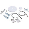 SATCO Momentum Single Unit Susp Kit-Canopy/Ancor Cover-Led Linear System White