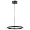 Afx One 18" LED Pendant Black 120-277v 27/30/35/40/50k