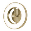 Afx One 10" LED Sconce Light Antique Brass 120-277v 27/30/35/40/50k