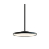 AFX Edge 16" Round Pendant Fixture, 2000 Lumens, Adjustable Cct, Black
