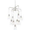 Designers Fountain Echo 9-Light Hanging Indoor Chandelier (Glass)