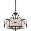 Designers Fountain Avira 4-Light Indoor Chandelier (Fabric)