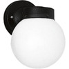 Progress Lighting Utility 6 X 8.5 In. 1-Light Outdoor Lantern (Black)