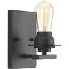Progress Lighting Debut 4.5 In. 1-Light Incandescent Bath Vanity Fixture (Graphite)