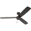 Seasons 52 In. 3-Blade Ceilin.g Fan (Matte Black)