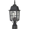 Nuvo Lighting Banyan 100w Lighting Post Cap (Black)