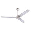 Westinghouse Industrial 56 In. Indoor Ceiling Fan W/ Wall Mount Control (Brushed Nickel)