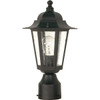 Nuvo Lighting Cornerstone Lighting Post Cap (Black)