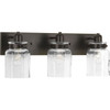 Progress Lighting Calhoun 21.75 In. 3-Light Incandescent Bath Vanity Fixture