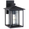 Generation Lighting Hunnington 9 X 14 In. 1-Light Outdoor Lantern (Black)