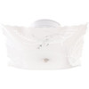 Satco Sf76/270 11.7 In. Incandescent Semi-Flush Mount Light