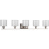 Progress Lighting Invite 41.5 In. 5-Light Incandescent Bath Vanity Fixture