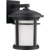 Progress Lighting Led 17w Wish Black One-Light Medium Wall Lantern