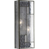 Progress Lighting Led Geometric Architectural Bronze 2-Light Medium Wall Lantern