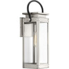 Progress Lighting Led Union Square Stainless Steel One-Light Medium Wall Lantern