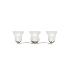 Generation Lighting Emmons 100 Watts Three Light Bath Sconces Brushed Nickel