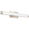 Lithonia Lighting Cylinder 1-Light LED Bath Vanity Fixture, 24", 18w