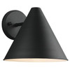 Generation Lighting Crittenden 10 X 8.5 In. 1-Light Outdoor Lantern (Black)