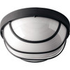 Progress Lighting Led Black Outdoor One-Light Wall Bulkhead 9.5 X 9.5