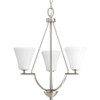Progress Lighting Bravo 3-Lamp Entryway Lighting (Etched)