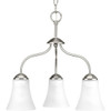 Progress Lighting P4762-09 Classic 3-Light Indoor Chandelier (Glass)