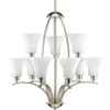 Progress Lighting Joy 9-Light Chain Indoor Chandelier (Glass)