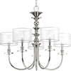 Progress Lighting Marche 5-Light Indoor Chandelier (Organza)