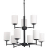Progress Lighting Replay 9-Light Indoor Chandelier