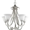 Progress Lighting Torino 5-Light Ceiling Indoor Chandelier (Glass)