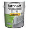 Rust-Oleum 1 Gal Porch And Floor Coating Gloss Dove Gray 2pk