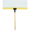 Hyde 28060 24" X 9" Hi-Impact Poly Spray Shield W/ Pivot Neck And 18" Handle