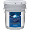 Ppg Architectural Finishes Acri-Shield Max Latex Flat Paint, White Pastel, 5 Gl