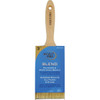 Merit Pro 00035 3" White China Bristle Polyester Beavertail Brush, Package Of 6