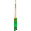 Merit PRO 00075 1" Painter'S Professional Angle Rat Tail Brush, Package Of 12
